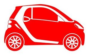 Smart Car Decal Sticker 