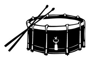 Snare Drum Decal Sticker 