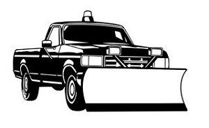 Snow Plow v2 Decal Sticker 