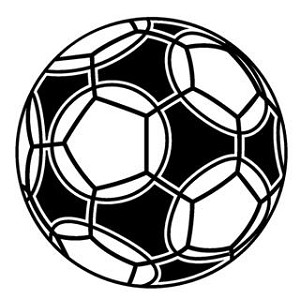 Soccer Ball v3 Decal Sticker 