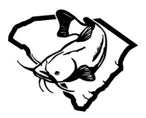 South Carolina Catfish v2 Decal Sticker 