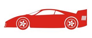 Sports Car v1 Decal Sticker 