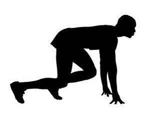 Sprinter Silhouette v1 Decal Sticker 