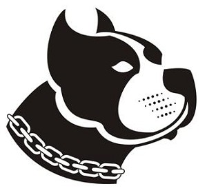 Stafford Bull Terrier Head v1 Decal Sticker 