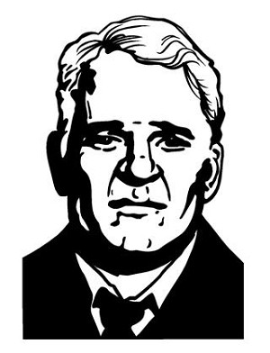 Steve Martin Decal Sticker 