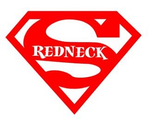 Super Redneck v2 Decal Sticker 