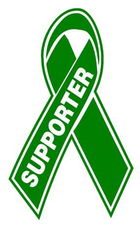 Supporter Ribbon Decal Sticker 