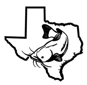 Texas Catfish v2 Decal Sticker 