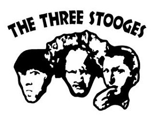 The Three Stoges Decal Sticker 