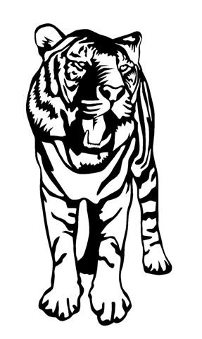 Tiger v5 Decal Sticker 