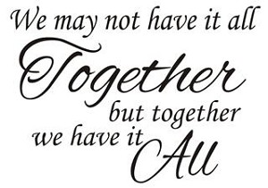 We may not have it all Together Decal 