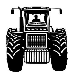 Tractor v5 Decal Sticker 