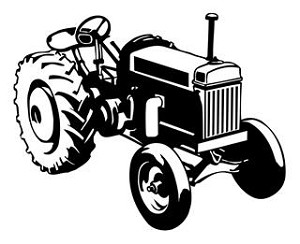 Tractor v6 Decal Sticker 