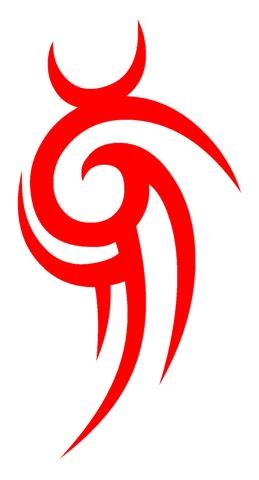 Tribal Design v10 Decal Sticker 