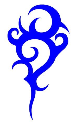 Tribal Design v15 Decal Sticker 