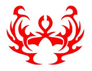 Tribal Design v17 Decal Sticker 