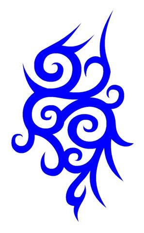 Tribal Design v19 Decal Sticker 