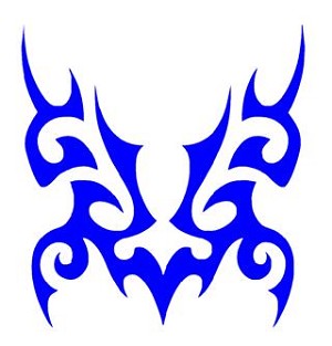 Tribal Design v20 Decal Sticker 