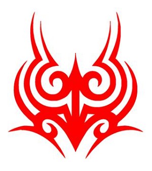 Tribal Design v24 Decal Sticker 