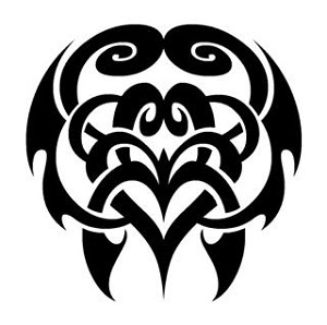 Tribal Design v25 Decal Sticker 