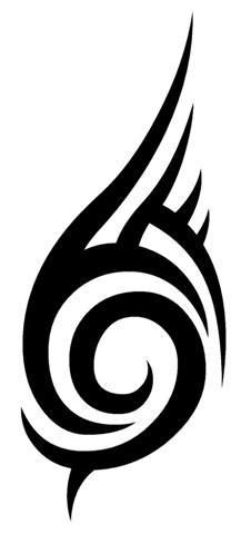 Tribal Design v6 Decal Sticker 