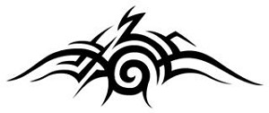 Tribal Design v9 Decal Sticker 