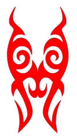 Tribal Design v43 Decal Sticker 