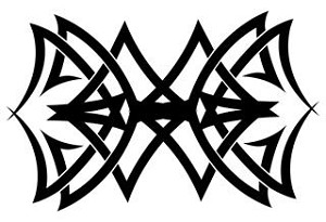 Tribal Design v48 Decal Sticker 