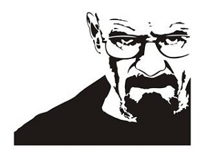 Walter White v2 Decal Sticker 
