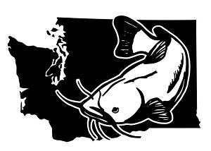Washington Catfish Decal Sticker 
