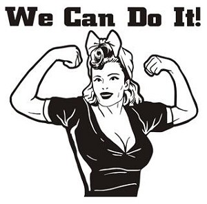 We Can Do It v3 Decal Sticker 