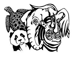 Wild Animal Group v3 Decal Sticker 