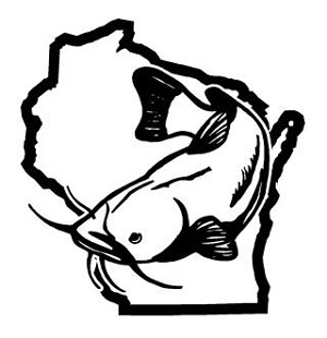 Wisconsin Catfish v2 Decal Sticker 