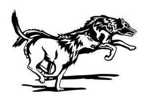 Wolves v2 Decal Sticker 