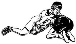 Wrestling v1 Decal Sticker 