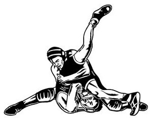Wrestling v3 Decal Sticker 