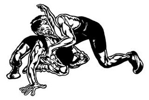 Wrestling v4 Decal Sticker 