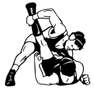 Wrestling v5 Decal Sticker 