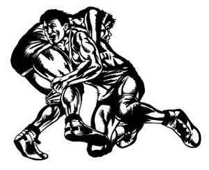 Wrestling v7 Decal Sticker 