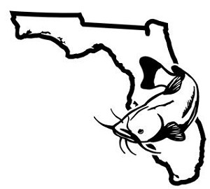 Florida Catfish v2 Decal Sticker 