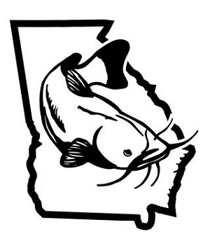 Georgia Catfish v2 Decal Sticker 