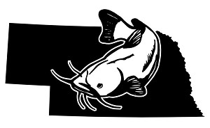 Nebraska Catfish Decal Sticker 