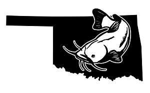 Oklahoma Catfish Decal Sticker 