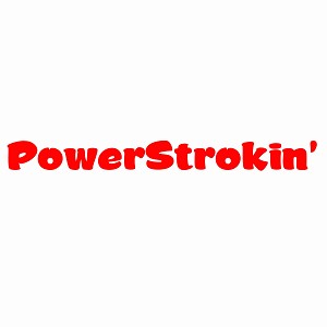 PowerStrokin Decal Sticker 
