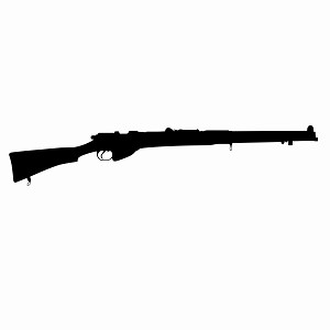 Rifle v4 Decal Sticker 